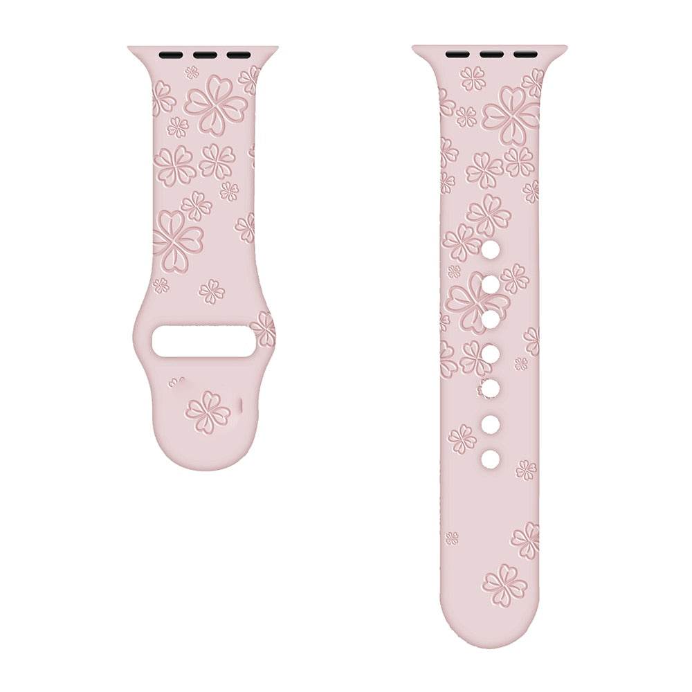 Engraved Silicone Loop for Apple Watch - Vox Megastore