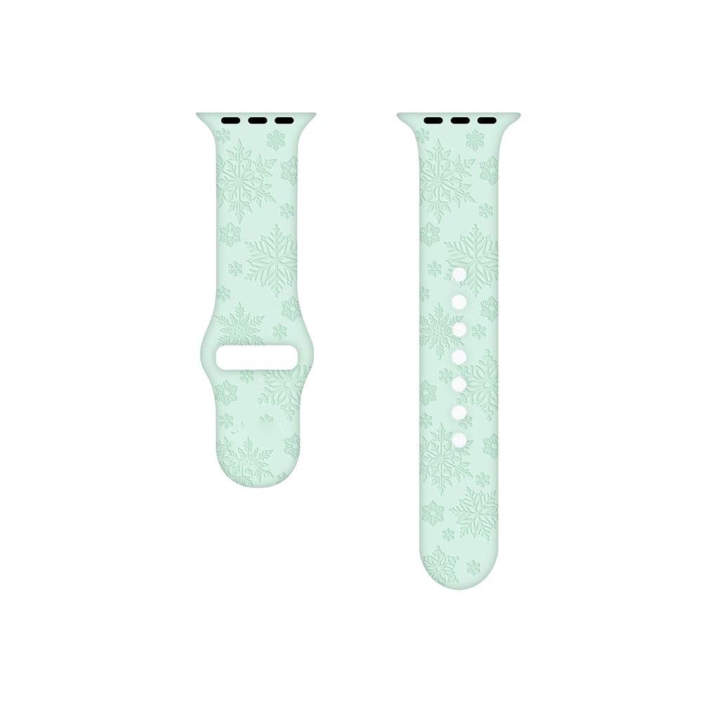 Engraved Silicone Loop for Apple Watch - Vox Megastore