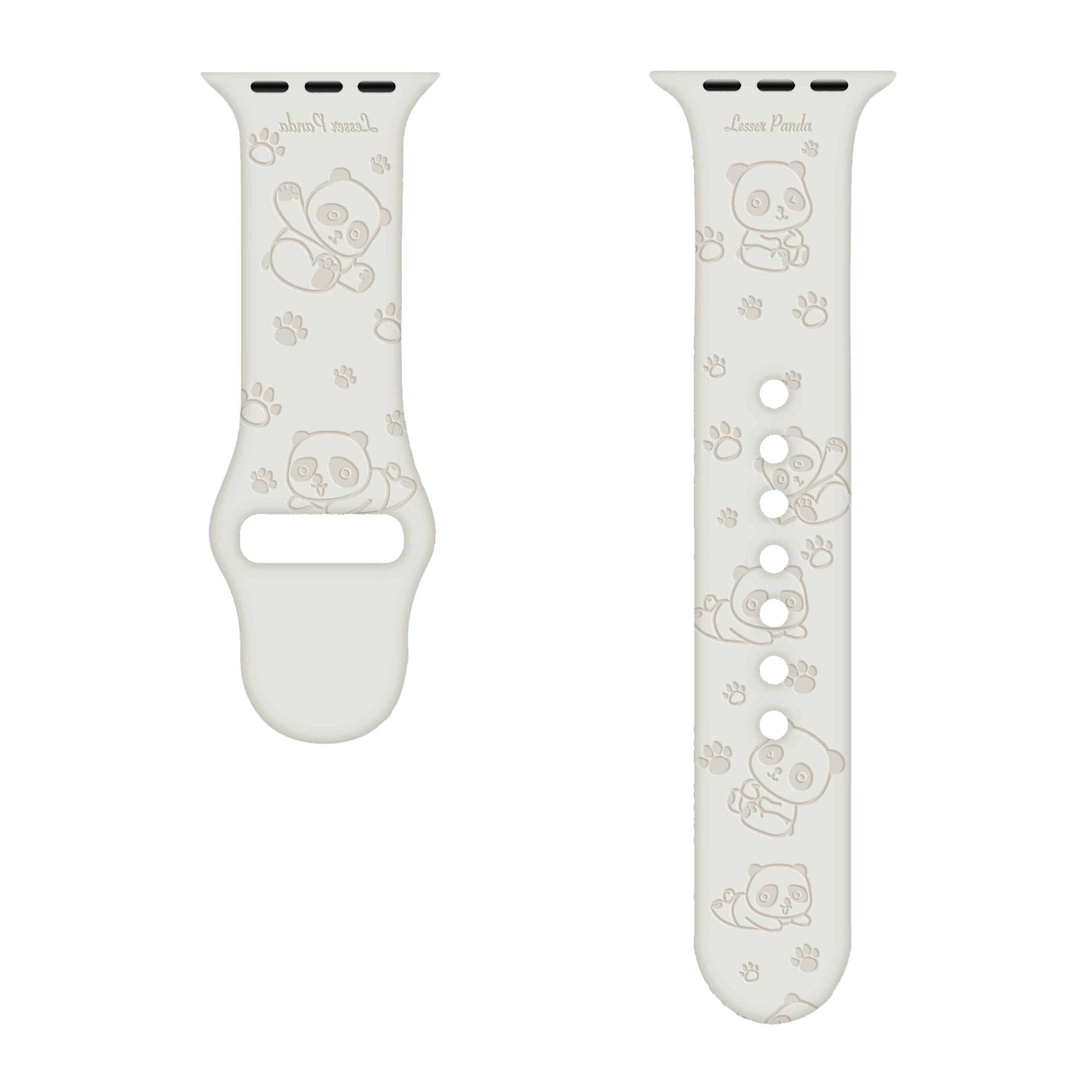 Engraved Silicone Loop for Apple Watch - Vox Megastore