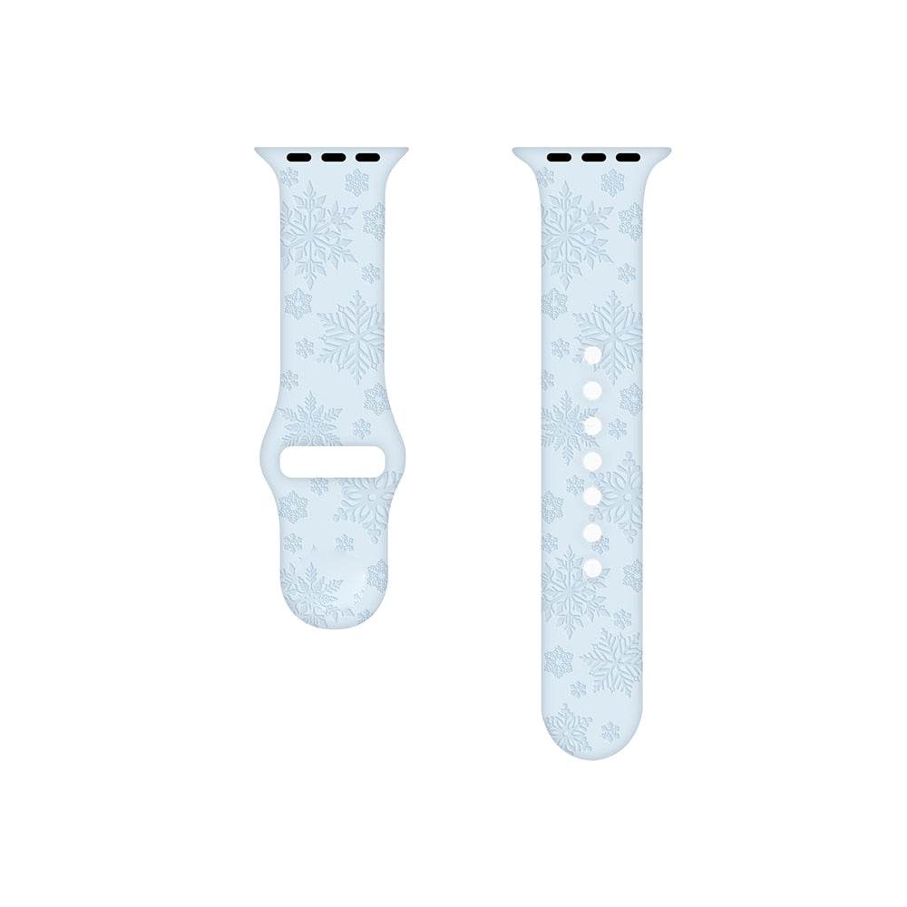 Engraved Silicone Loop for Apple Watch - Vox Megastore