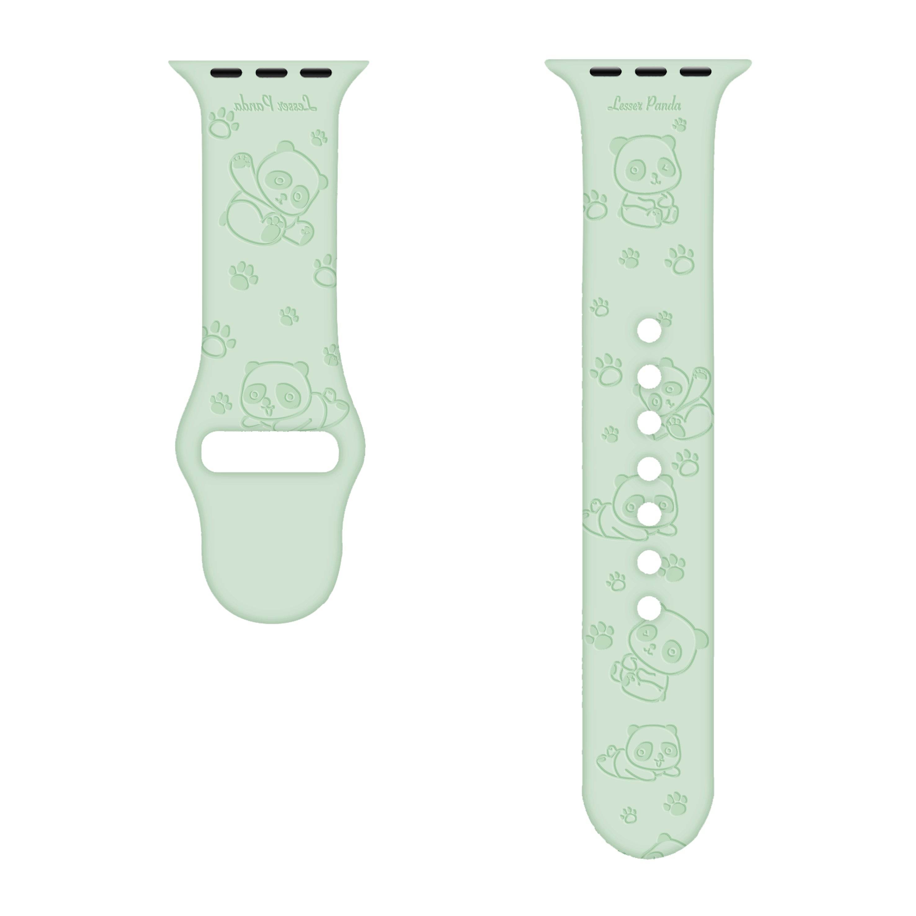 Engraved Silicone Loop for Apple Watch - Vox Megastore