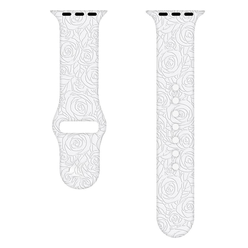 Engraved Silicone Loop for Apple Watch - Vox Megastore