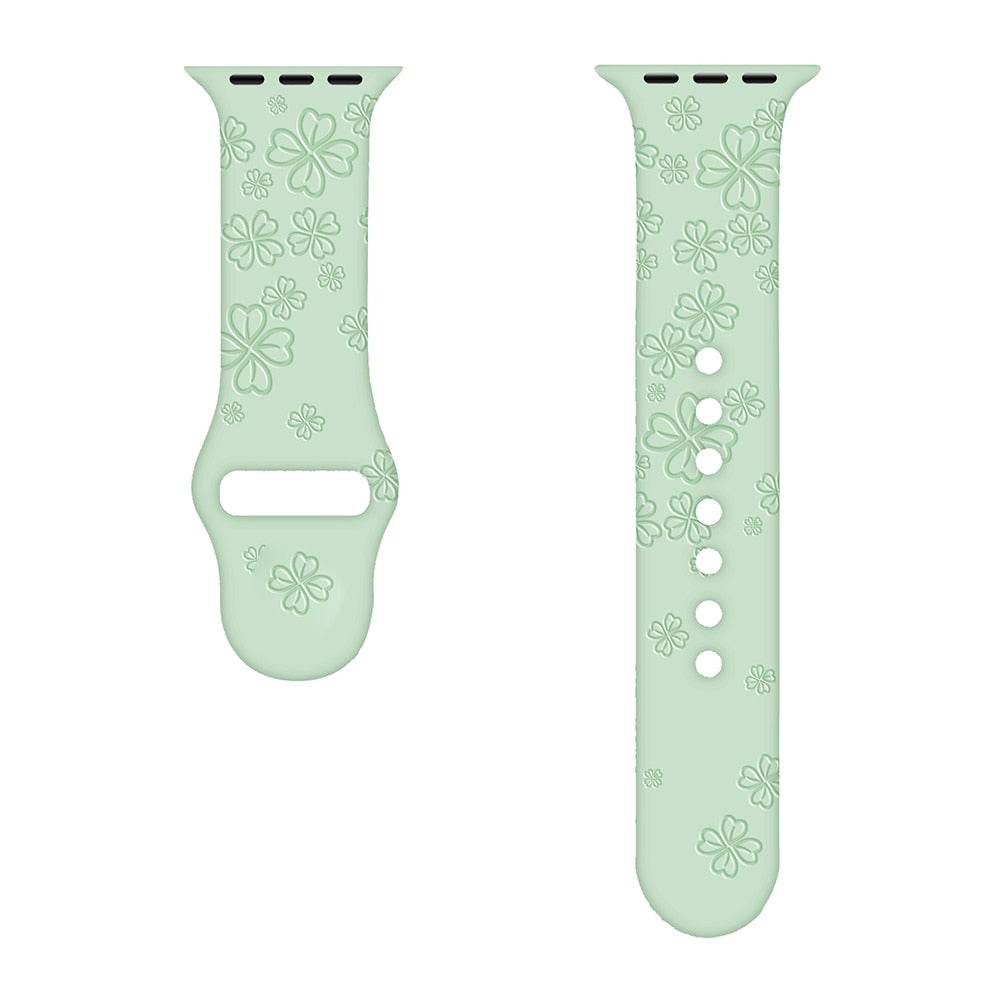 Engraved Silicone Loop for Apple Watch - Vox Megastore
