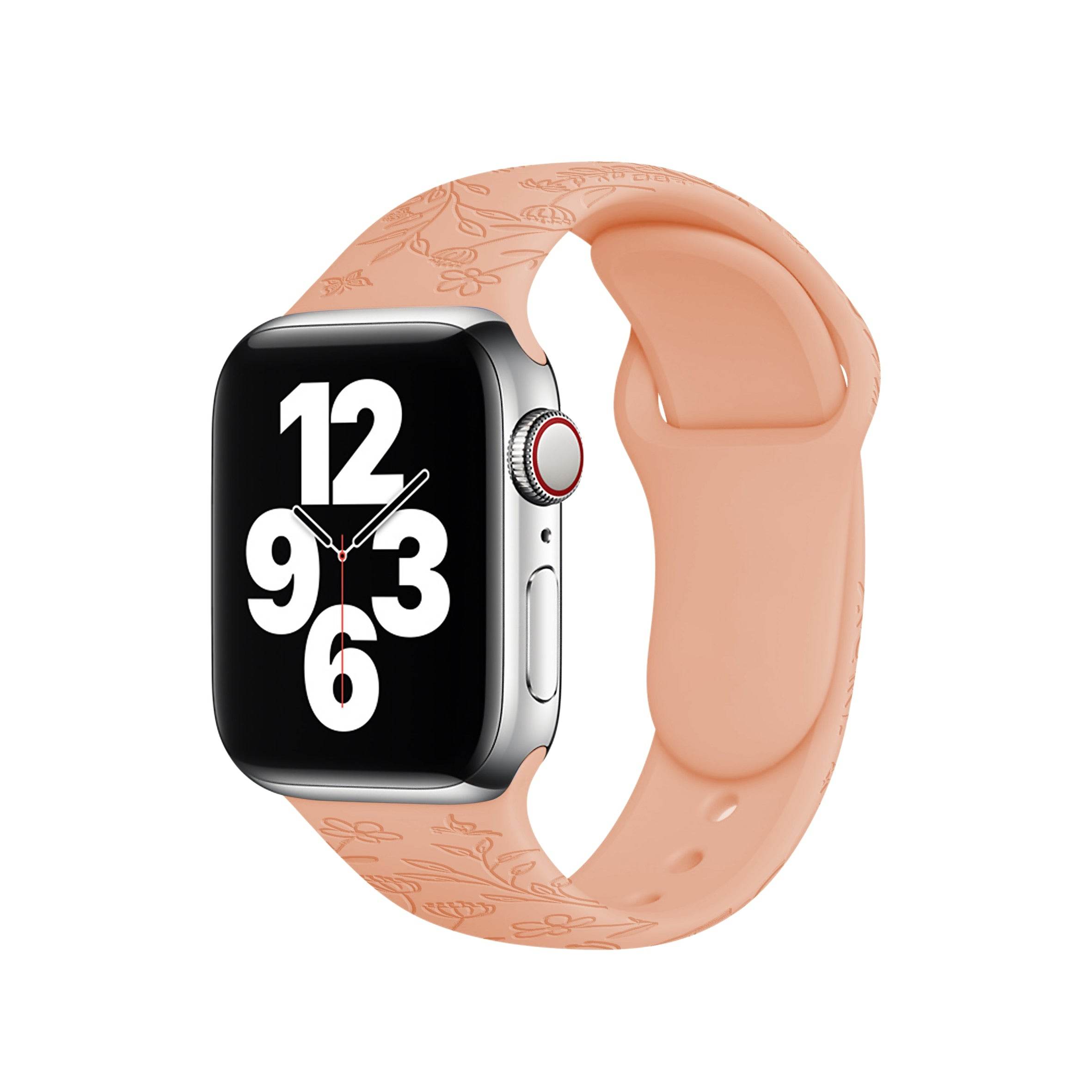 Engraved Silicone Loop for Apple Watch - Vox Megastore
