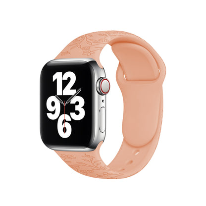 Engraved Silicone Loop for Apple Watch - Vox Megastore