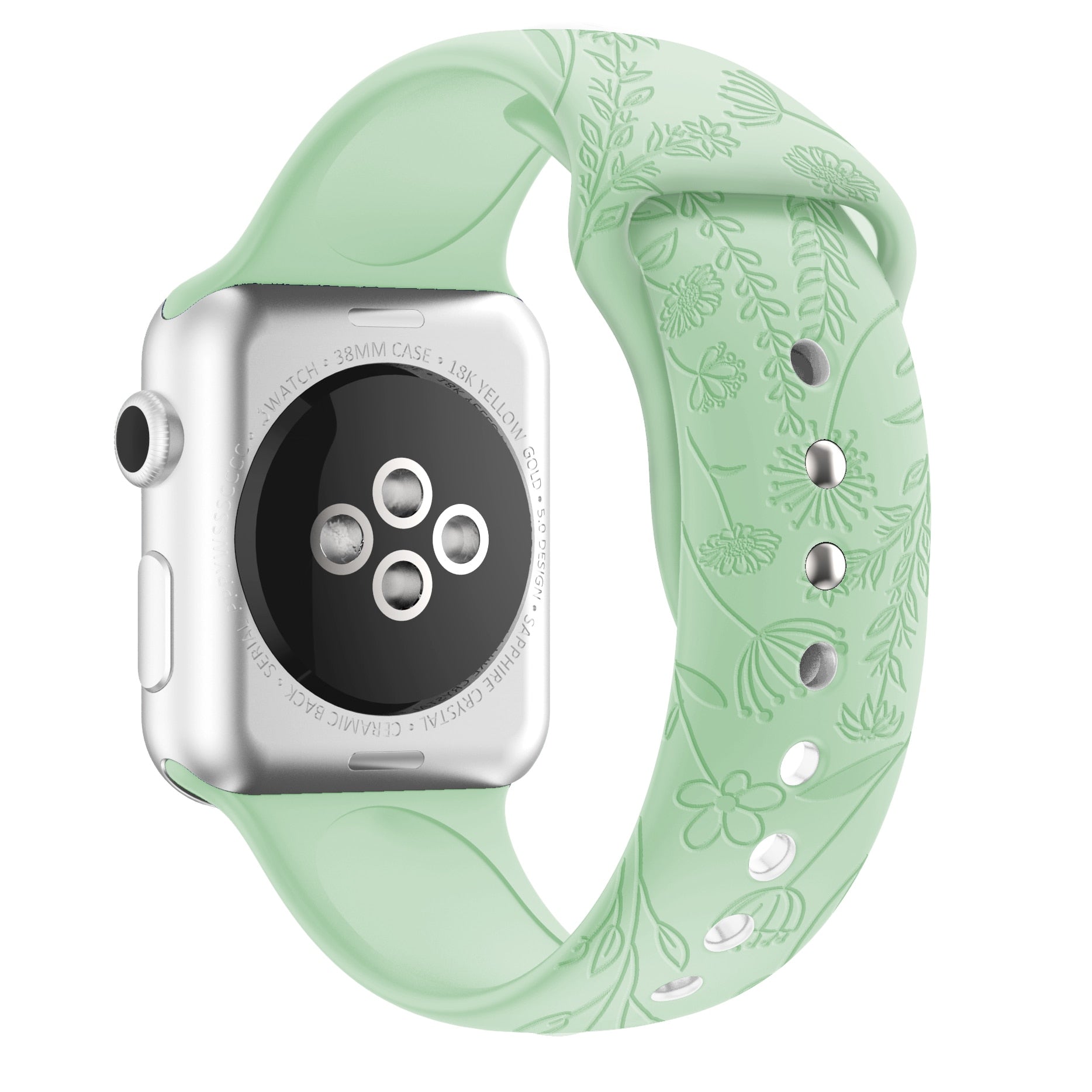 Engraved Silicone Loop for Apple Watch - Vox Megastore