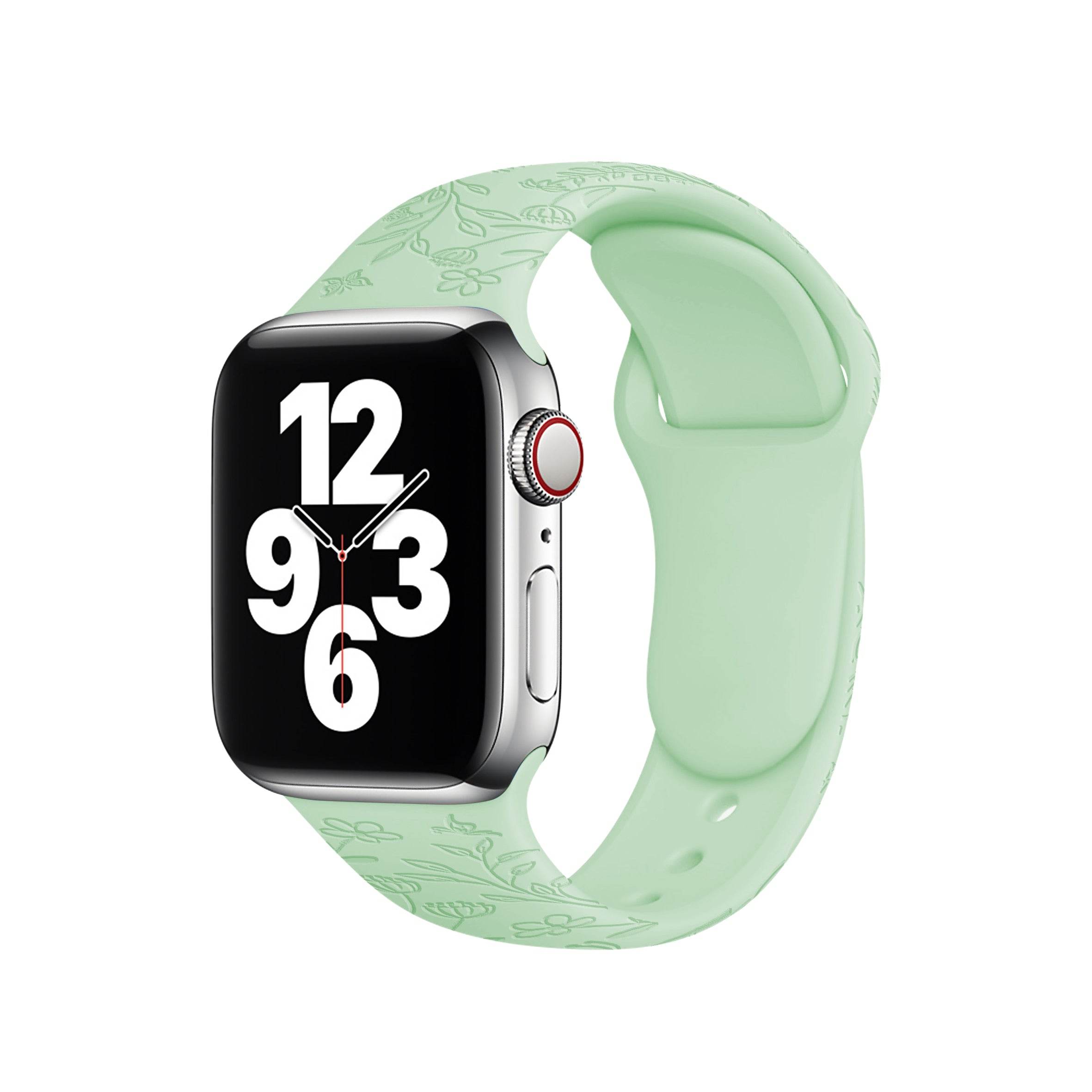 Engraved Silicone Loop for Apple Watch - Vox Megastore