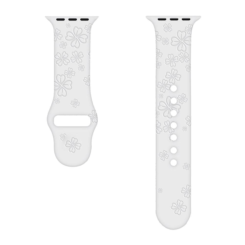 Engraved Silicone Loop for Apple Watch - Vox Megastore