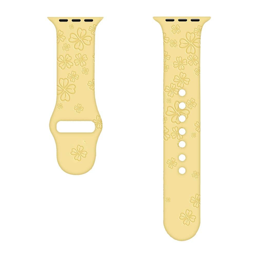 Engraved Silicone Loop for Apple Watch - Vox Megastore