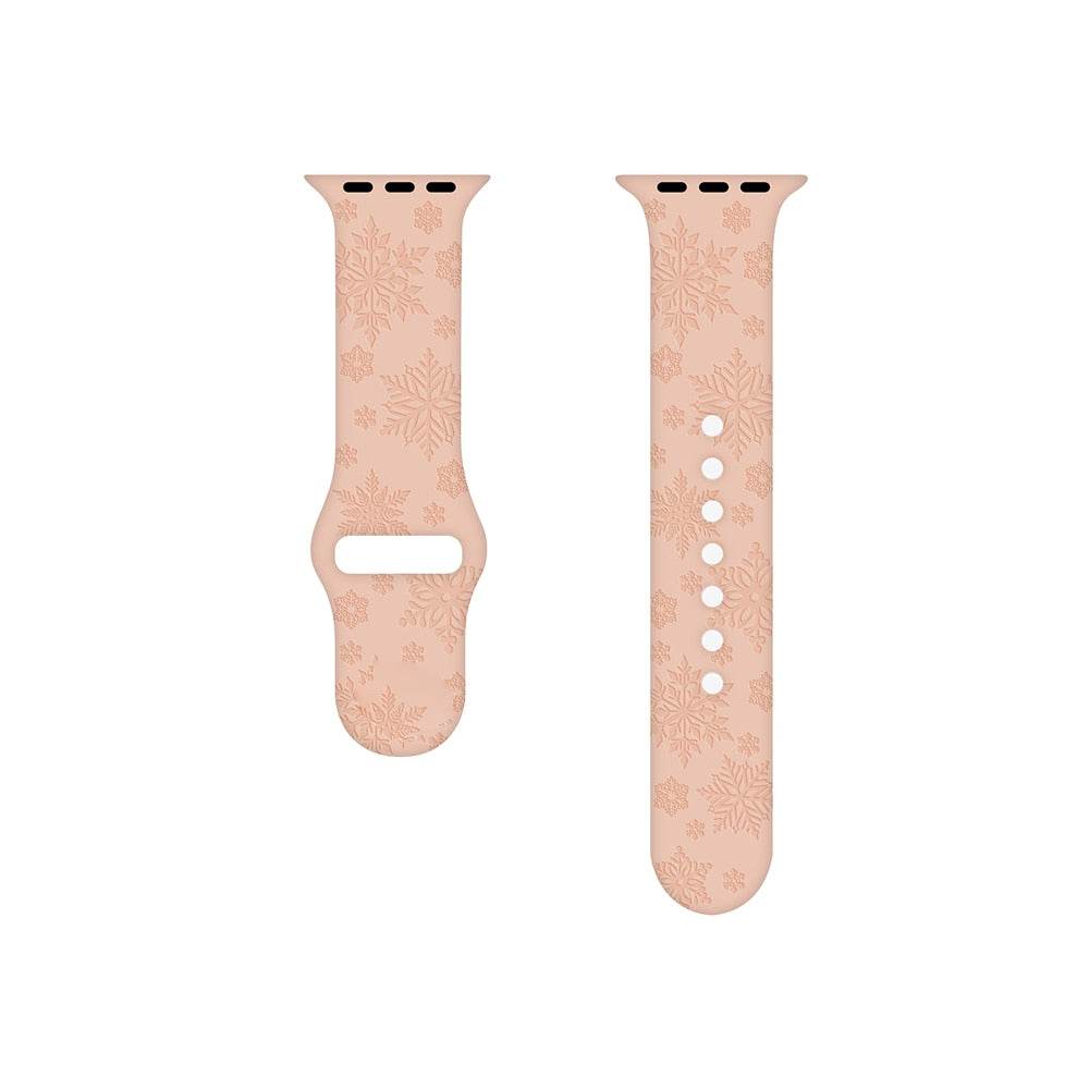 Engraved Silicone Loop for Apple Watch - Vox Megastore