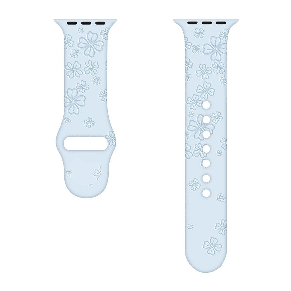 Engraved Silicone Loop for Apple Watch - Vox Megastore