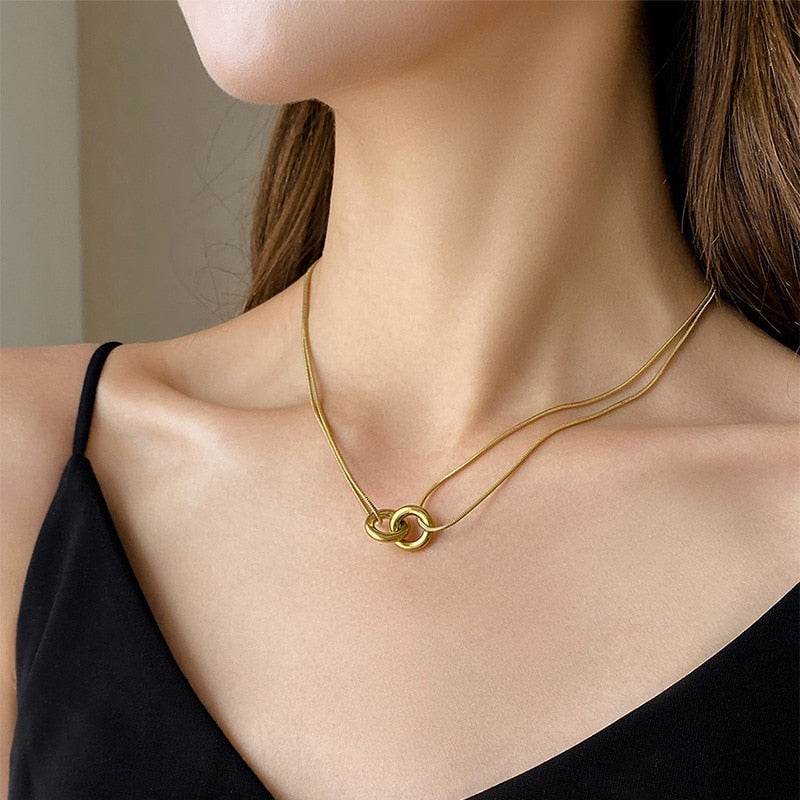 Eternity Hoops Necklace Vox Megastore