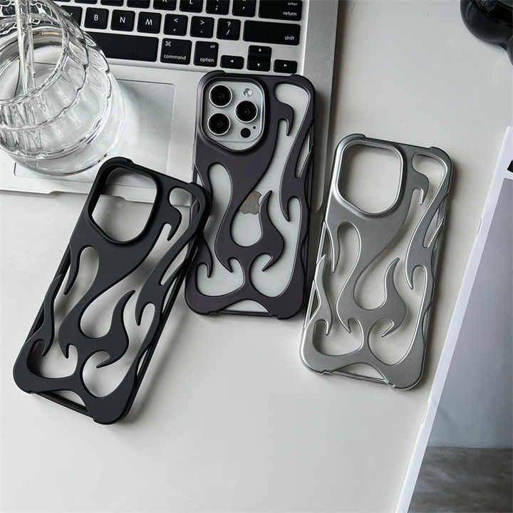 Matte Flame iPhone Case - Vox Megastore