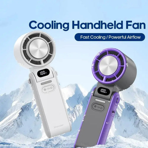 Foldable & Portable Mini Rechargeable Cooling Handheld Fan - Vox Megastore  
