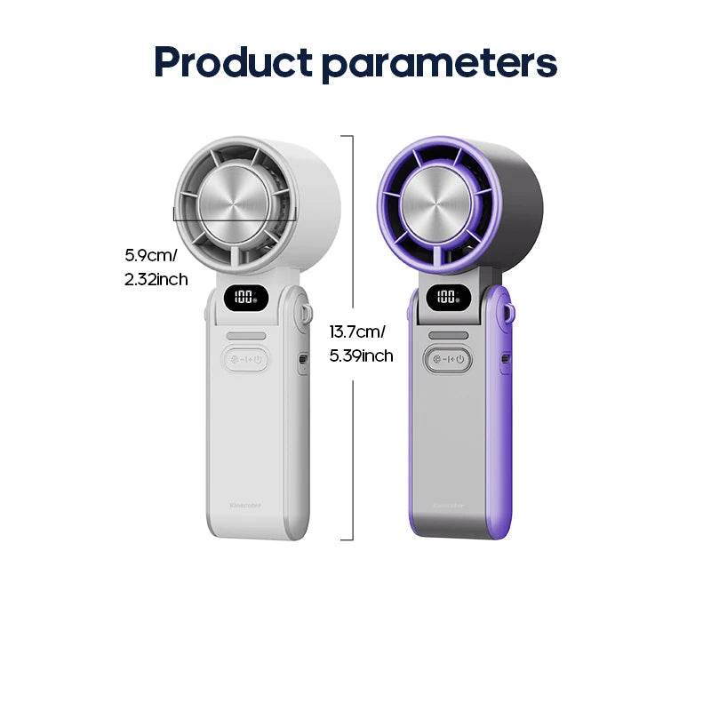 Foldable & Portable Mini Rechargeable Cooling Handheld Fan - Vox Megastore  