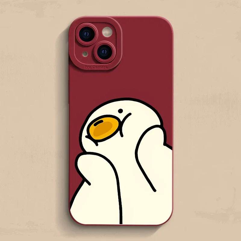 Funny Duck Silicone iPhone Case Vox Megastore