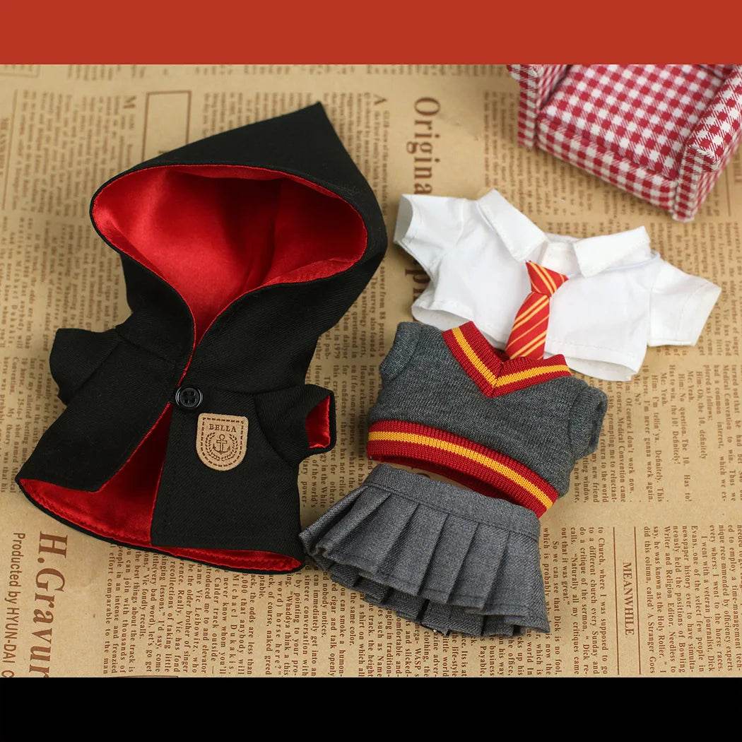 Harry Potter Labubu Doll Outfit – Wizard Robe Uniform Costume - Vox Megastore  