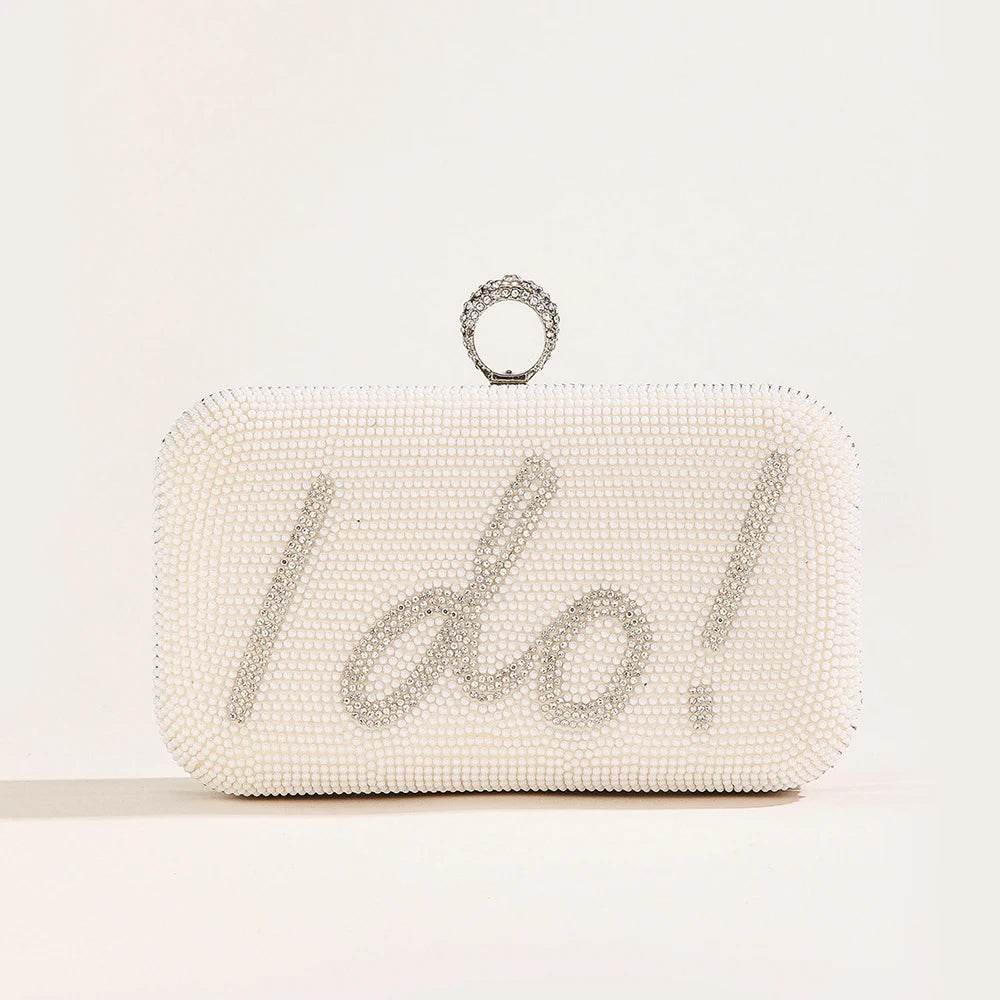 I Do Pearl Bridal Clutch - Vox Megastore  