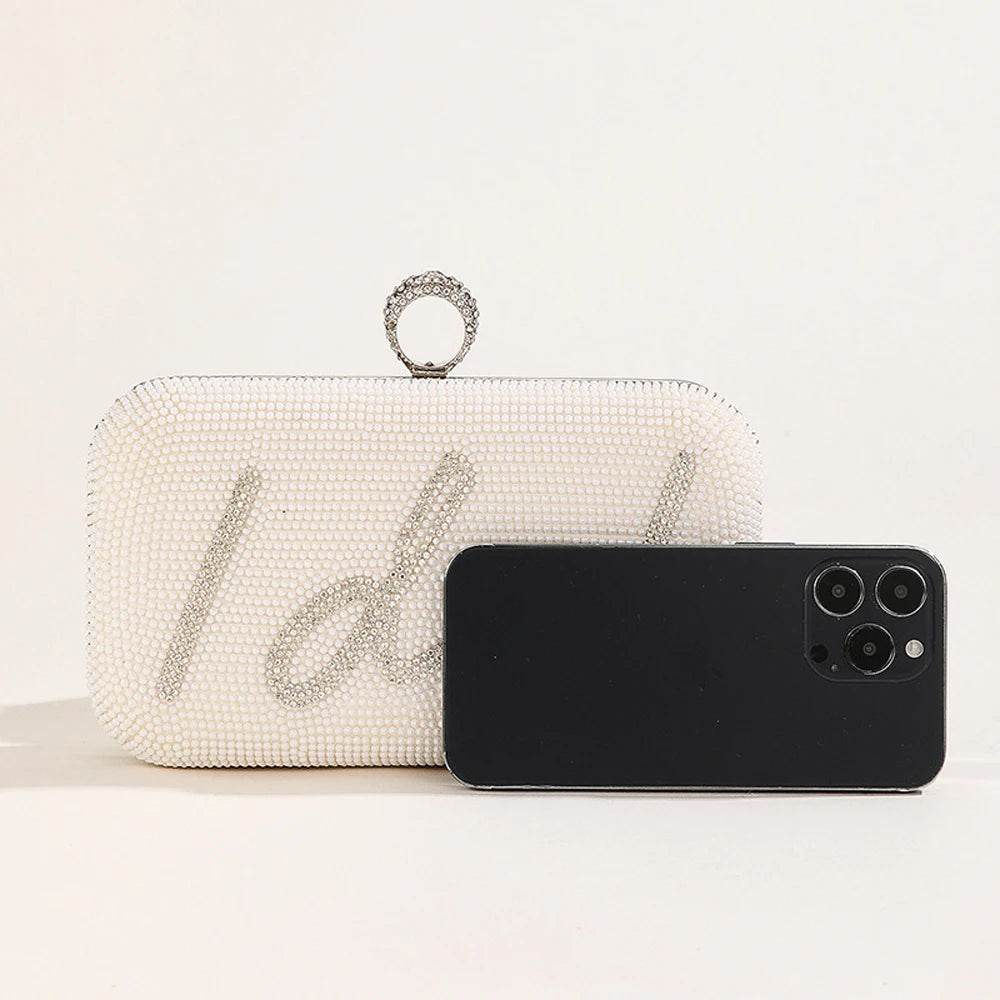 I Do Pearl Bridal Clutch - Vox Megastore  