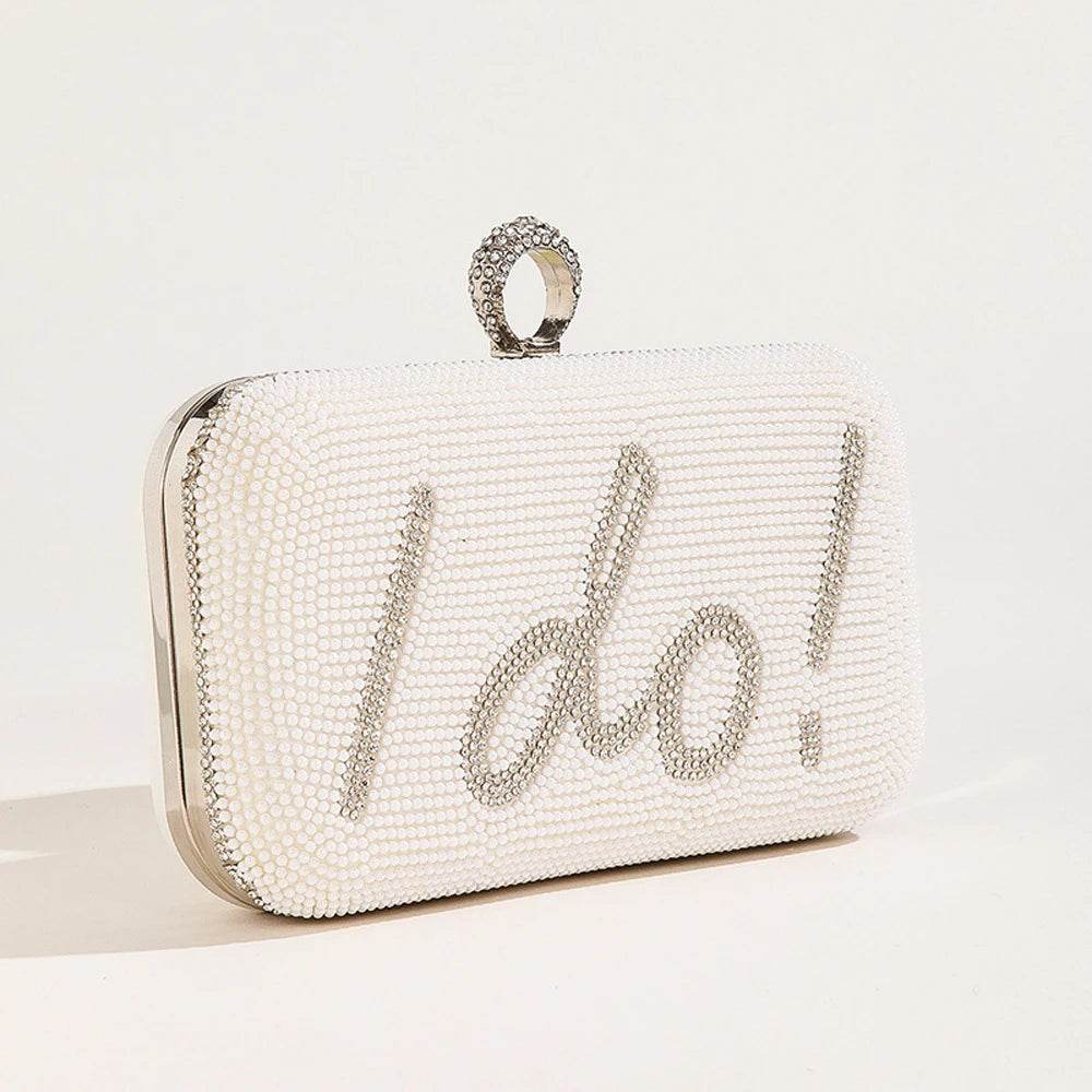 I Do Pearl Bridal Clutch - Vox Megastore  