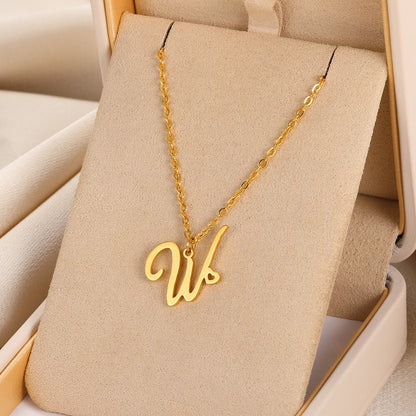 Initial Letter Necklace Vox Megastore