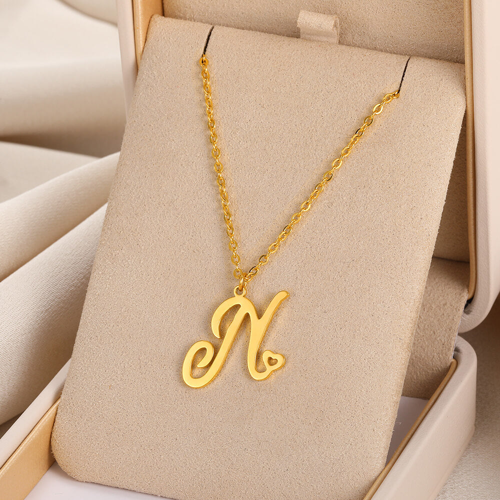 Initial Letter Necklace Vox Megastore