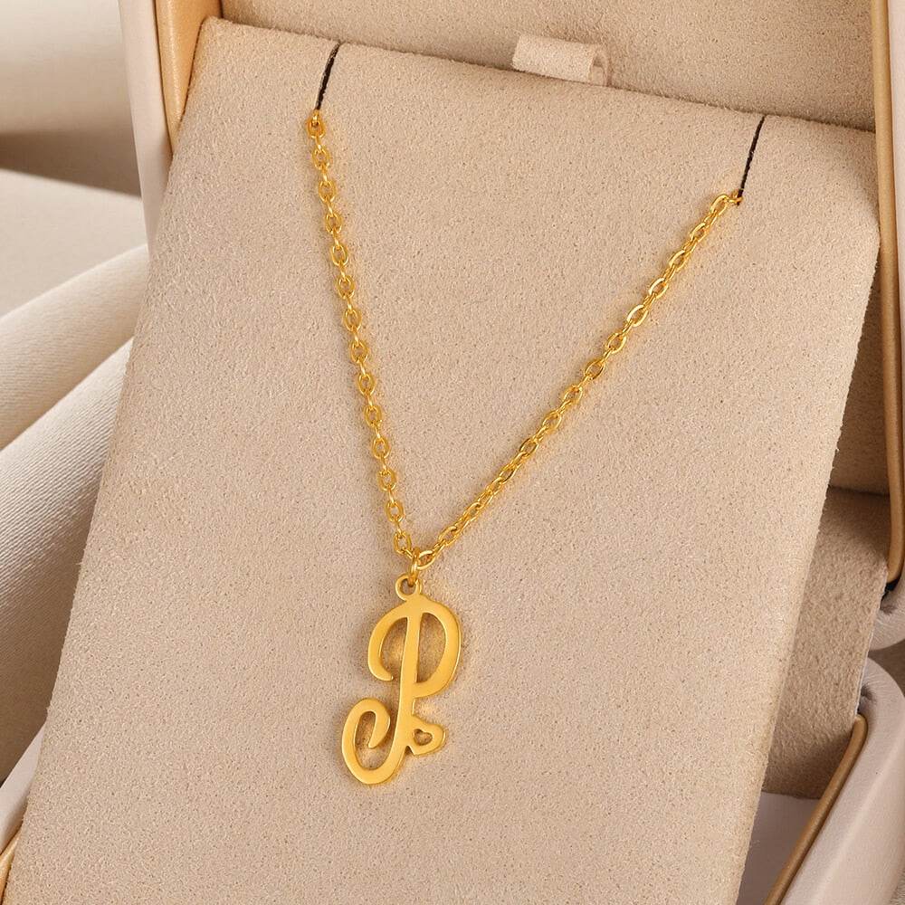 Initial Letter Necklace Vox Megastore