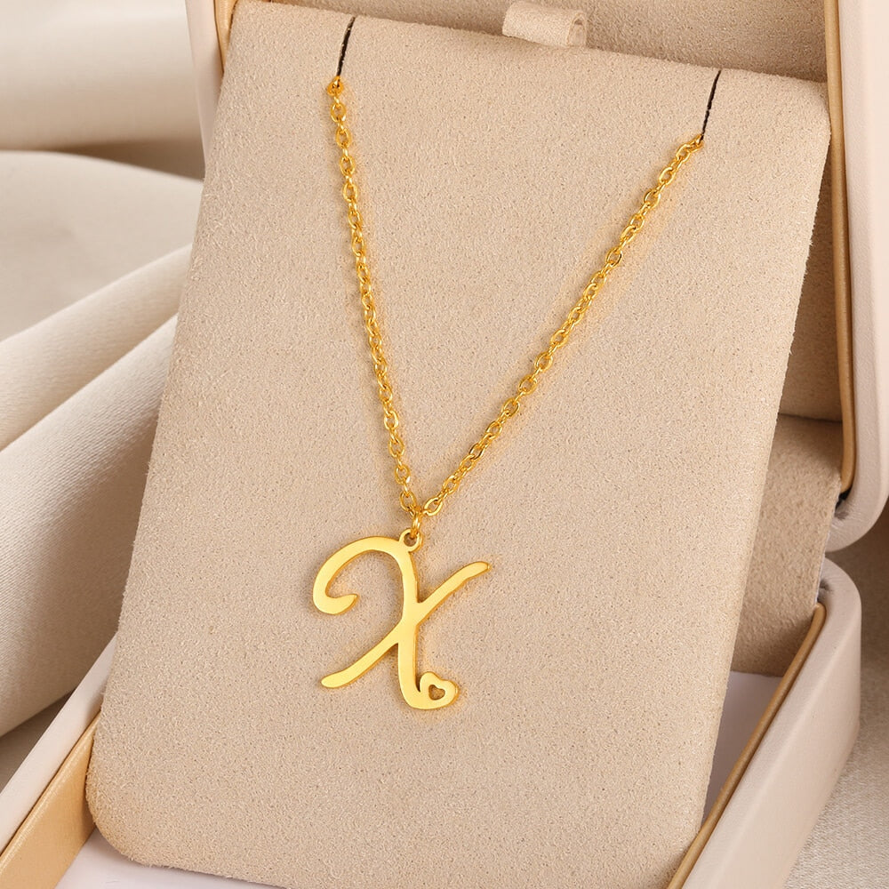 Initial Letter Necklace Vox Megastore