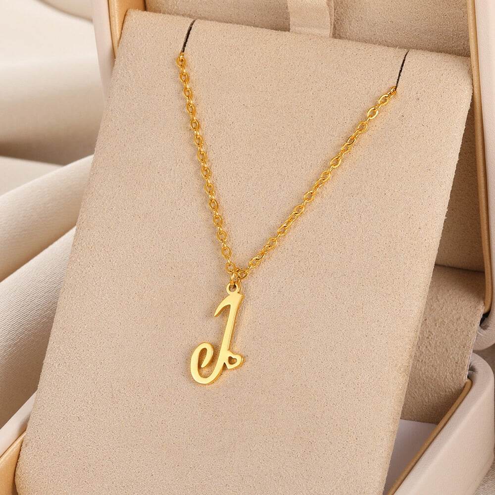 Initial Letter Necklace Vox Megastore