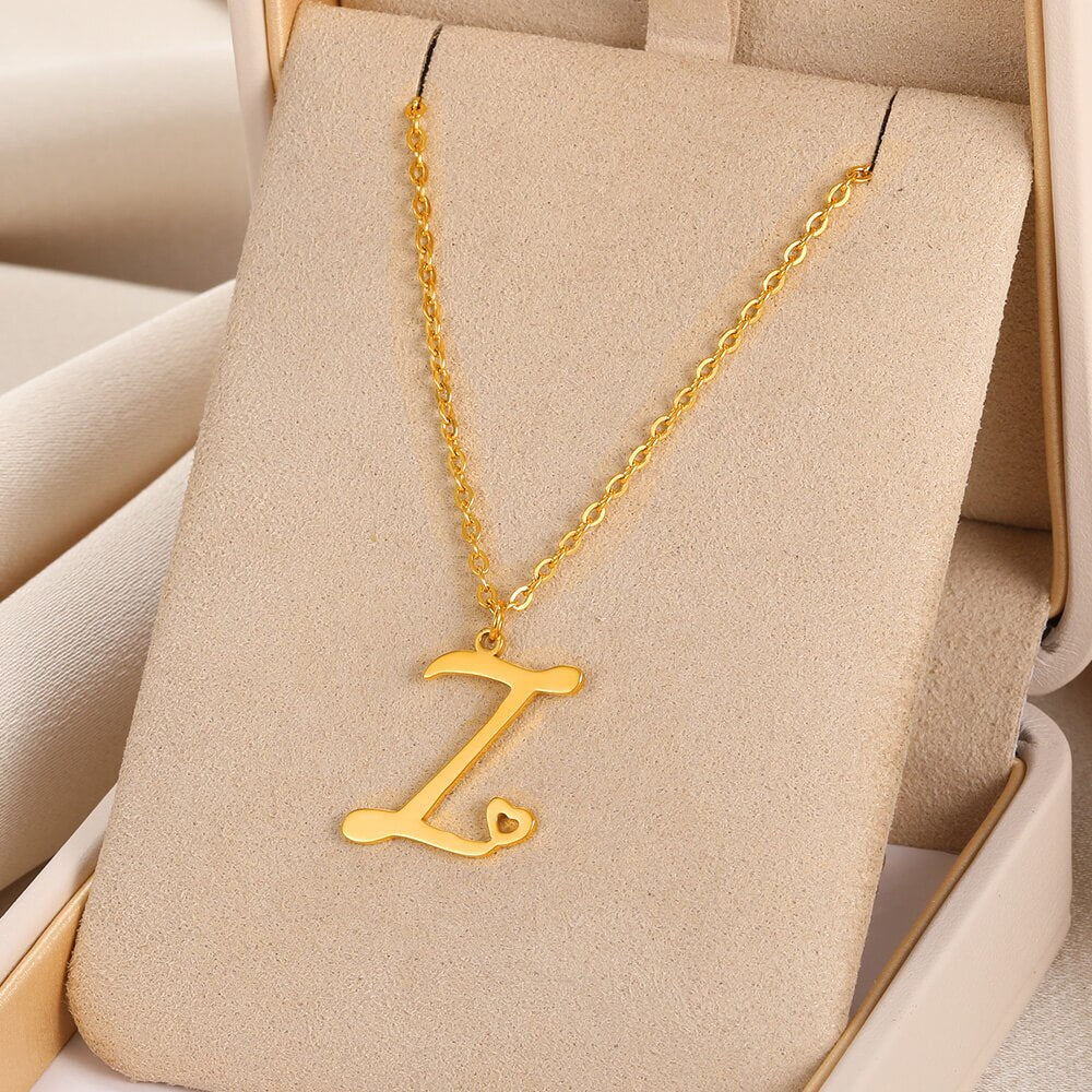 Initial Letter Necklace Vox Megastore