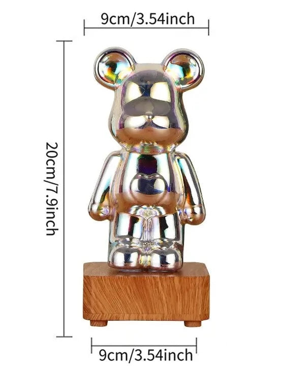 LED 3D Bear Firework Night Light Vox Megastore