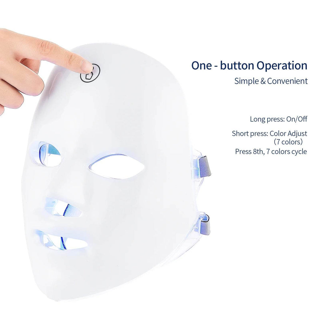 LED Face & Neck Phototherapy Mask - Vox Megastore  