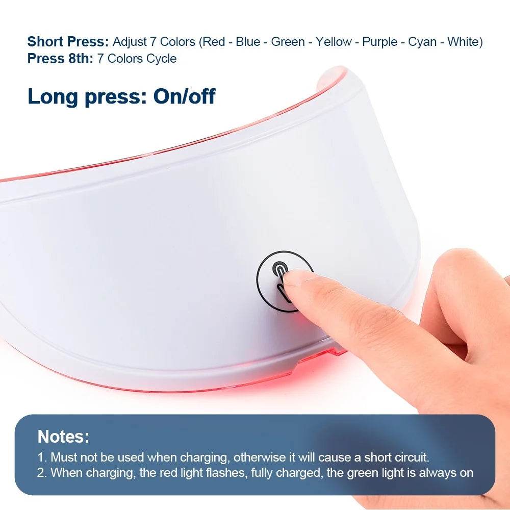 LED Face & Neck Phototherapy Mask - Vox Megastore  
