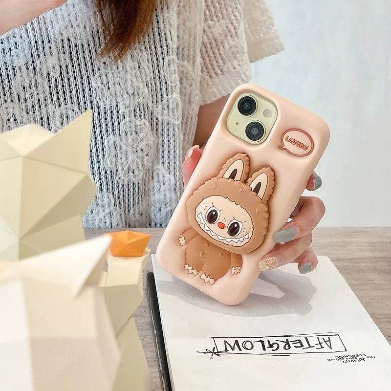 Labubu iPhone Case With Pop Socket - Vox Megastore  