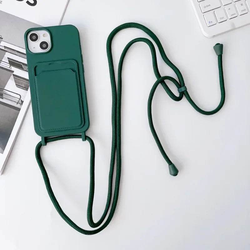 Lanyard iPhone Case With Card Holder Vox Megastore