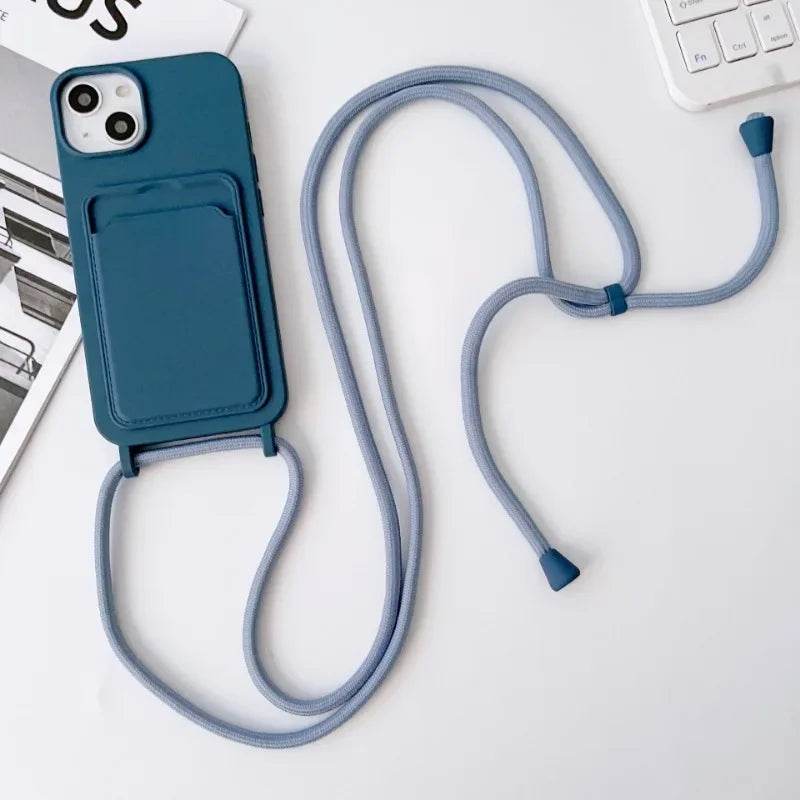 Lanyard iPhone Case With Card Holder Vox Megastore