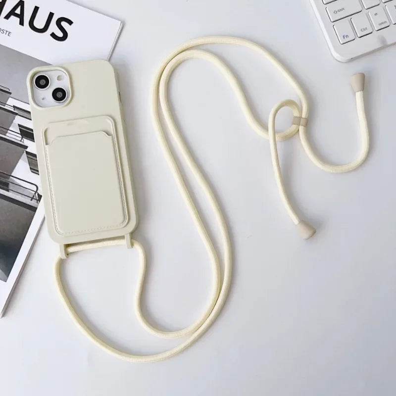 Lanyard iPhone Case With Card Holder Vox Megastore