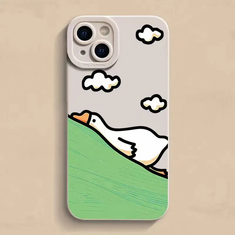 Lazy Duck Silicone iPhone Case - Vox Megastore  