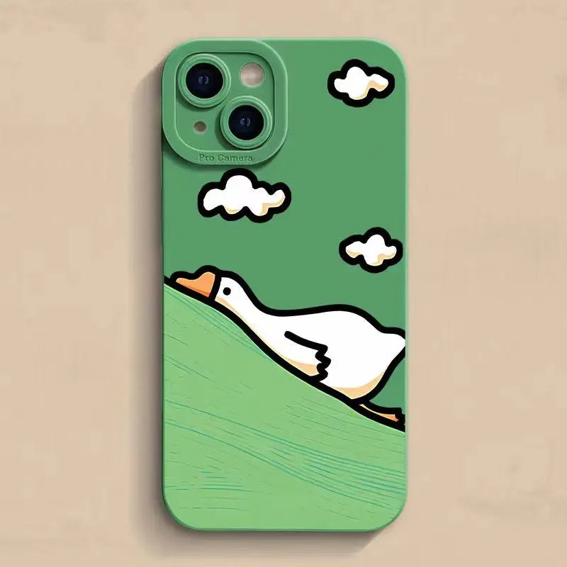 Lazy Duck Silicone iPhone Case - Vox Megastore  