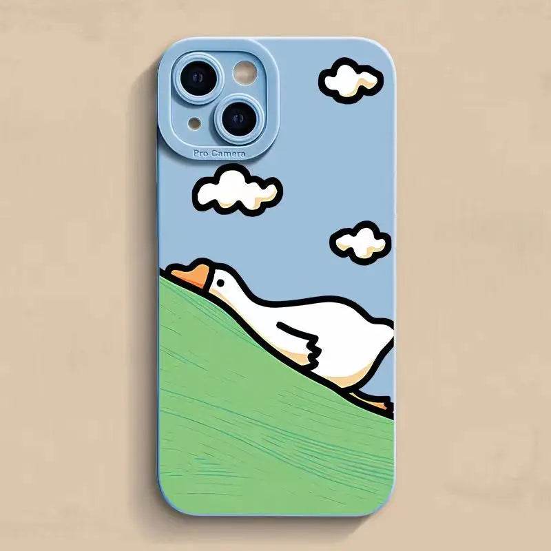 Lazy Duck Silicone iPhone Case - Vox Megastore  