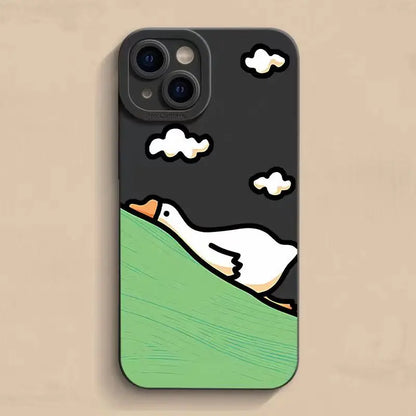 Lazy Duck Silicone iPhone Case - Vox Megastore  