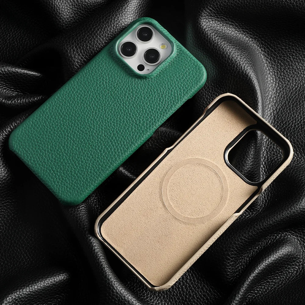 Leather iPhone Case (MagSafe Compatible) - Vox Megastore  