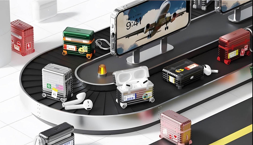Luggage Suitcase AirPods Case Vox Megastore