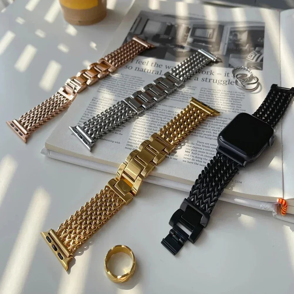 Luxe Chain Watchband for Apple Watch - Vox Megastore  