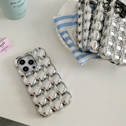 Luxury Stylish 3D Grid Bubble iPhone Case - Vox Megastore  