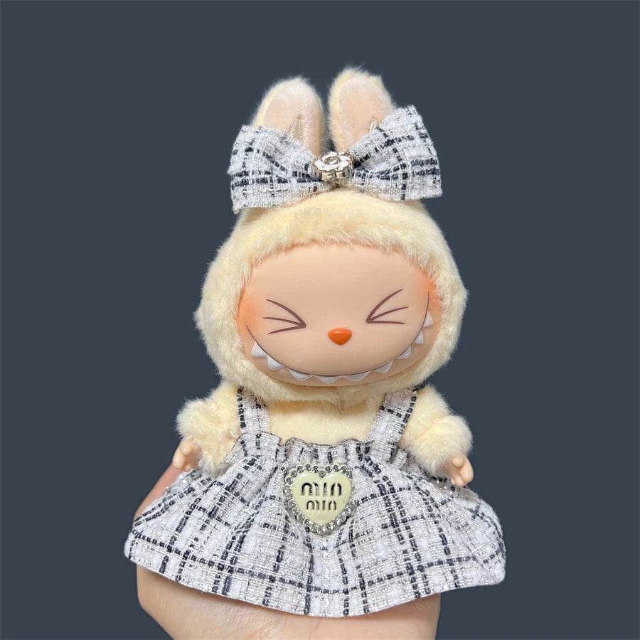 MIU MIIU Labubu Doll Clothes – Dress with Matching Hair Bow - Vox Megastore  