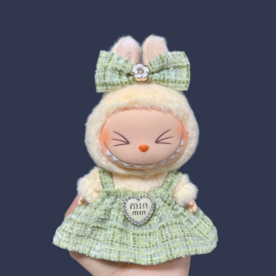 MIU MIIU Labubu Doll Clothes – Dress with Matching Hair Bow - Vox Megastore  