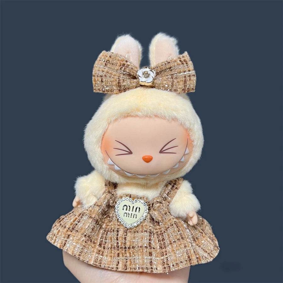 MIU MIIU Labubu Doll Clothes – Dress with Matching Hair Bow - Vox Megastore  
