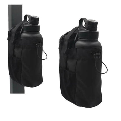 Magnetic Gym Water Bottle Holder with Phone Pocket - Vox Megastore  
