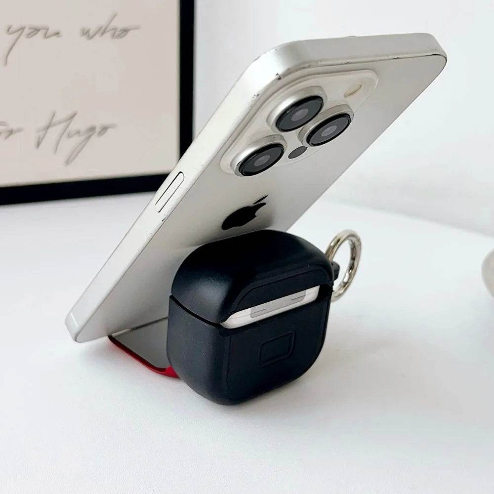 Makeup Mirror AirPods Case with Phone Stand Holder 💄 - Vox Megastore  